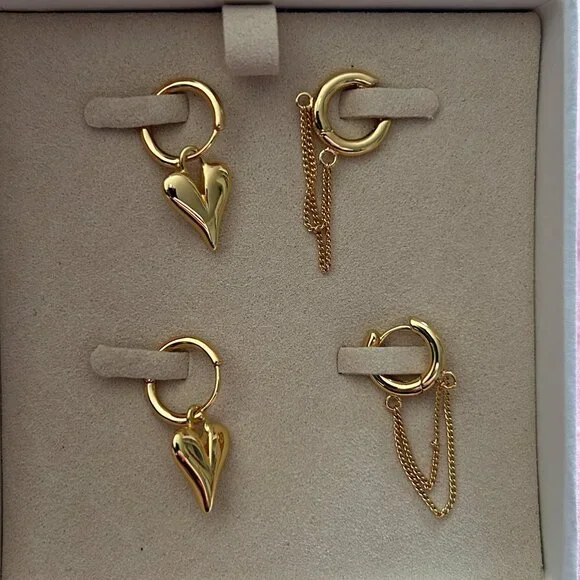 Jenny Bird Heart Huggie Kit NWT - Picture 1 of 3